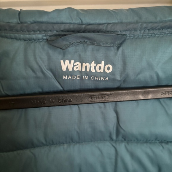 Wantdo. Packable Teal Puffer Jacket. Small. - Picture 4 of 6